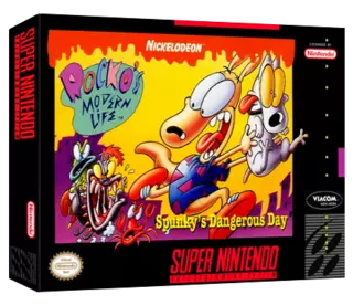 jeu Rocko's Modern Life - Spunky's Dangerous Day